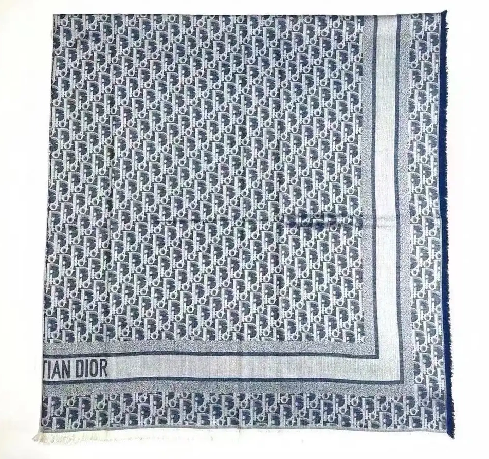 OBLIQUE DENIM SHAWL CHRISTIAN 0614